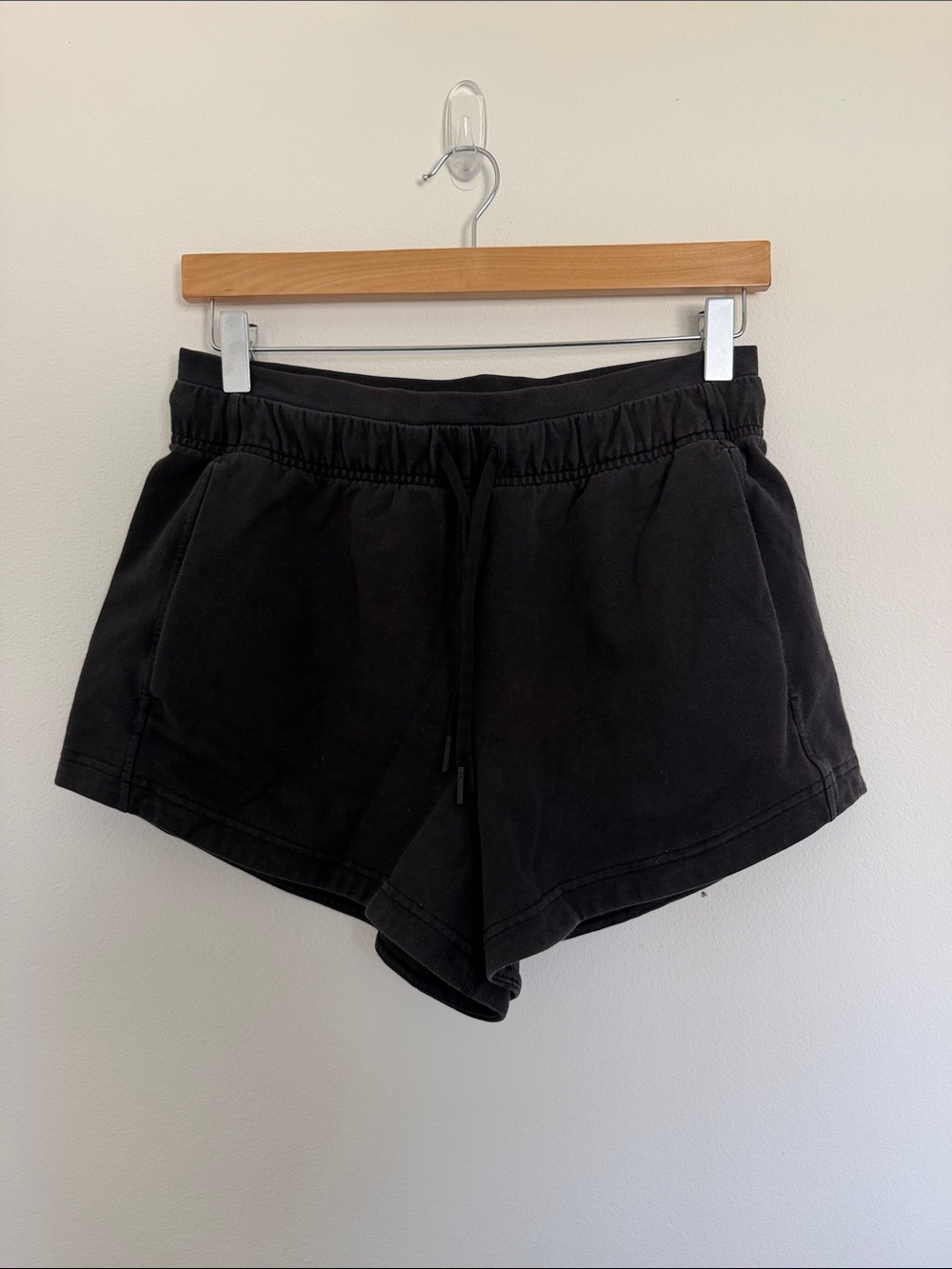 Black lululemon size 6 shorts